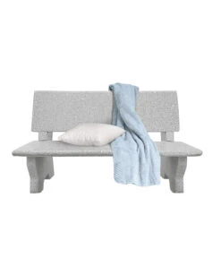 Dehner Granit-Gartenbank, Grau, Ca. B120/H75/T50 Cm -Eleganter Garten 1515642 WE DE 001 DehnerGranitBankgrau120cm