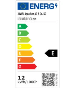 JUWEL® AQUARIUM Aquariumbeleuchtung Leuchte LED Nature -Eleganter Garten 1533215 WE DE 009 EEKLabel JuwelLEDNature438mm
