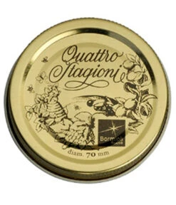 Quattro Stagioni Schraubglas, 250 Ml -Eleganter Garten 1600188 1600550 WE FS 003 DosenzentraleSchraubglasDeckel