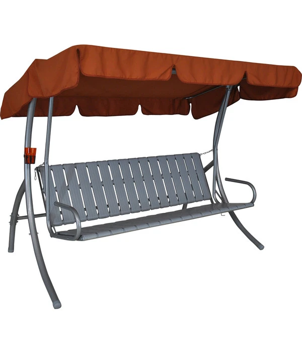 Angerer Hollywoodschaukel Trend, Design Korfu Terra, 3-Sitzer 4 Angerer Hollywoodschaukel Trend, Design Korfu Terra, 3-Sitzer – Bild 2