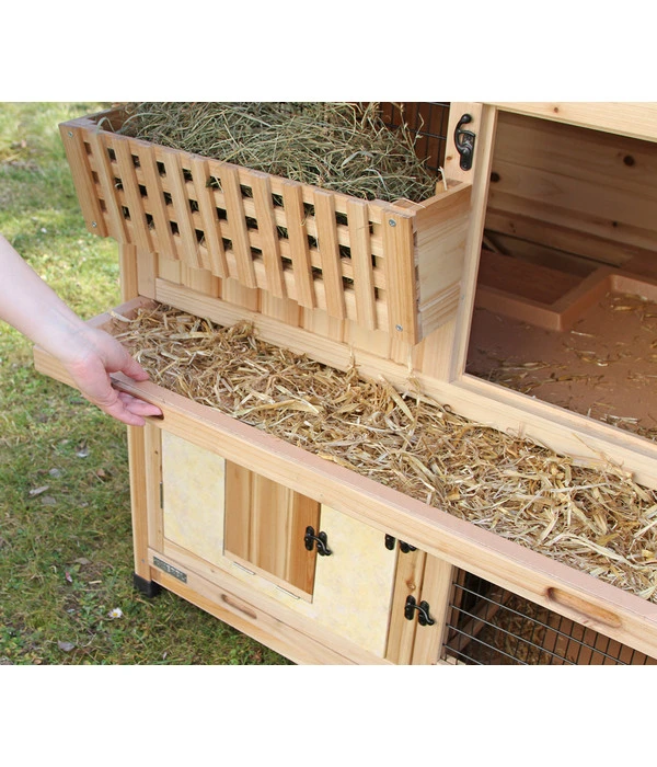 KERBL Kaninchenstall Tyrol Alpin, Ca. B119/H119/T100 Cm 8 KERBL Kaninchenstall Tyrol Alpin, Ca. B119/H119/T100 Cm – Bild 6