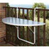Alco Balkonhängetisch, Ca. B100/T50 Cm -Eleganter Garten 1726645 WE FS 001 Balkonhaenget100x50weiss