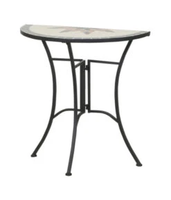 Siena Garden Anstelltisch Stella, Halbrund, Ca. B35,5/H71,5 Cm