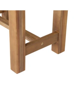 Siena Garden Hocker Falun, B50/H45/T33 Cm -Eleganter Garten 1741800 WE DE 005 FalunHockerAkazieFSC