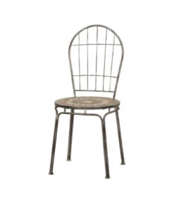 Siena Garden Stapelstuhl Felina, Silber/schwarz