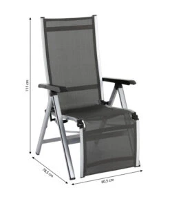 MWH Relaxsessel Elements, Silber -Eleganter Garten 1895481 WE BG 001 ElementsRelaxsesselSilberAnthrazith