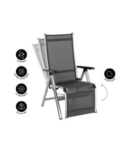 MWH Relaxsessel Elements, Silber -Eleganter Garten 1895481 WE IG 001 ElementsRelaxsesselSilberAnthrazith