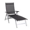 MWH Klappliege Elements, Silber -Eleganter Garten 1895580 WE FS 001 ElementsLiegeSilberAnthrazit