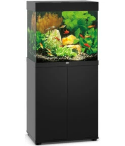 JUWEL® AQUARIUM Kombination Lido 120 LED Inkl. Starter-Set, Ca. B61/H131/T41 Cm -Eleganter Garten 1907187 WE FS 001 Juwel120LidoSchwarz