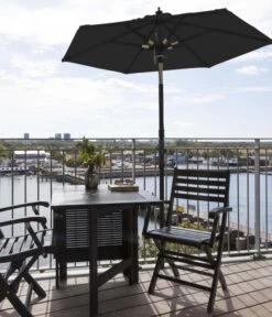 Eleganter Garten -Eleganter Garten 20123367 WE MO 001 CinasSonnenschirmrund