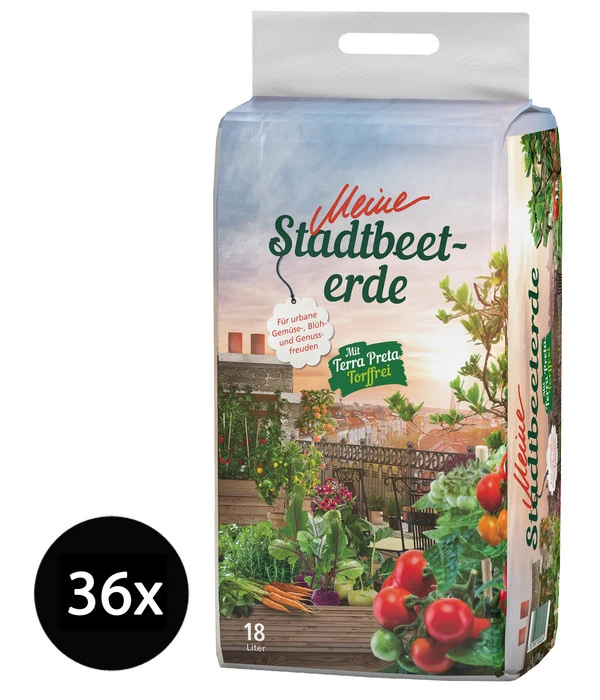 Ziegler Meine Stadtbeeterde Torffrei, 36 X 18 Liter 3 Ziegler Meine Stadtbeeterde Torffrei, 36 X 18 Liter