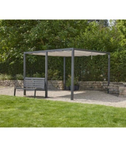 Siena Garden Schattenmanufaktur® Pergola-Zubehör Bank -Eleganter Garten 2048890 WE MO 002 ManufakturBank150cm