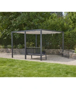 Siena Garden Schattenmanufaktur® Pergola-Zubehör Bank -Eleganter Garten 2048890 WE MO 003 ManufakturBank150cm