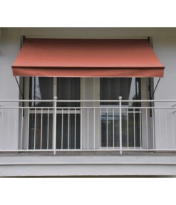 Angerer Klemmmarkise Style, Ca. B200/H275/T150 Cm -Eleganter Garten 2072452 WE MO 001 KlemmmarkiseStyle200cmStyleterraGestellbraun