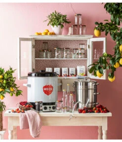 Dampfentsafter, 8 L 7 Dampfentsafter, 8 L -Eleganter Garten 209304 WE MO 007 EinkochglasObst6Eck 1