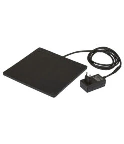 KERBL Gummi-Heizplatte, 24 X 0,8 X 24 Cm