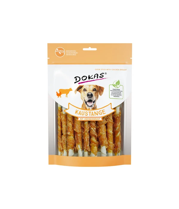 Dokas Hundesnack Kaustange Mit Hühnerbrust, 200 G 3 Dokas Hundesnack Kaustange Mit Hühnerbrust, 200 G