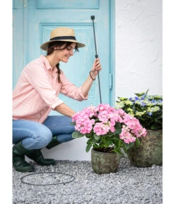 Dehner Stahl-Bodenstab Standard -Eleganter Garten 240309 240705 240812 241596 242487 WE MO 004 BodenstabStandard