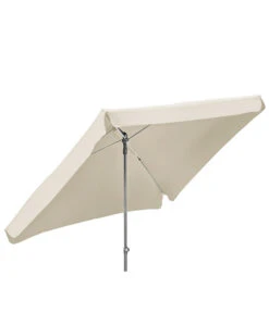 Dehner Sonnenschirm Keros, Rechteckig, Ca. B255/T170 Cm -Eleganter Garten 2408060 WE FS 003 DehnerSchirmKerosCremeNeu