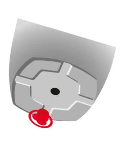 Scheurich Kunststoff-Topf Wave Globe Cubo, Schwarz-granit -Eleganter Garten 2508570 2508620 2508646 2508679 WE DE 003 KunststoffTopfSchwarzWeissGranit