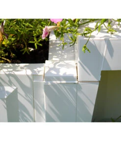 KHW Kunststoff-Gartenbank Berlin -Eleganter Garten 2547339 WE DE 002 BankBerlinweiss