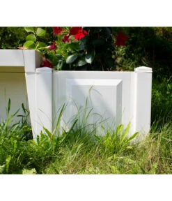 KHW Kunststoff-Gartenbank Berlin -Eleganter Garten 2547339 WE DE 007 BankBerlinweiss