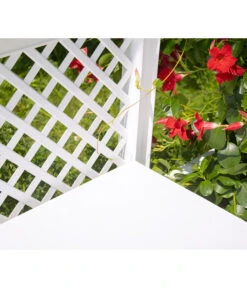 KHW Kunststoff-Gartenbank Kopenhagen -Eleganter Garten 2547511 WE DE 002 BankKopenhagenweiss