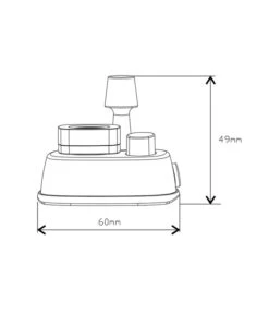 Seliger Nebler Fogstar 100 LED, Weiß -Eleganter Garten 2711430 WE FS 002 SeligerZimmerbrunnenNeblerFogstar100LEDweiss