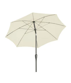 Dehner Sonnenschirm Kos, Rund, Ca. Ø220 Cm 11 Dehner Sonnenschirm Kos, Rund, Ca. Ø220 Cm -Eleganter Garten 2750412 WE FS 003 SchirmKosCremeNeu