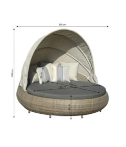 Dehner Sunlounger Florida, Ca. B160/H70/T220 Cm 15 Dehner Sunlounger Florida, Ca. B160/H70/T220 Cm -Eleganter Garten 2766806 WE BG 001 SunloungerFlorida