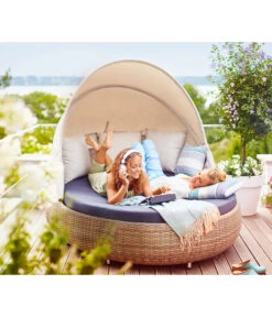 Dehner Sunlounger Florida, Ca. B160/H70/T220 Cm 11 Dehner Sunlounger Florida, Ca. B160/H70/T220 Cm -Eleganter Garten 2766806 WE MO 001 DehnerSunloungerFloridaNeu