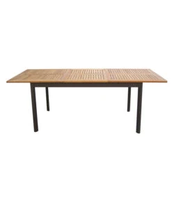 Dehner Teak-Ausziehtisch Colmar, Ca. B152-210/H76/T89 Cm