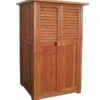 Weka Balkon-/Terrassenschrank 195, Ca. B80/H160/T43 Cm -Eleganter Garten 2916005 WE FS 001 WekaTerrassenschrank