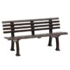 Blome Bank Sylt, 3-Sitzer 2 Blome Bank Sylt, 3-Sitzer -Eleganter Garten 2936565 WE FS 001 KunststoffbankSyltbraun