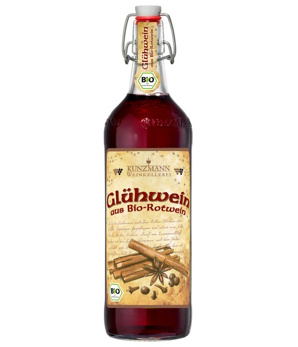 Bio Glühwein, Rot, 1 L 3 Bio Glühwein, Rot, 1 L