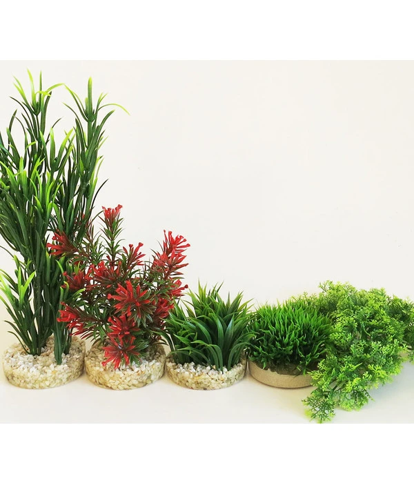 Sydeco Kit Kombi 1, Kunstpflanzen, 5 Stück 4 Sydeco Kit Kombi 1, Kunstpflanzen, 5 Stück – Bild 2