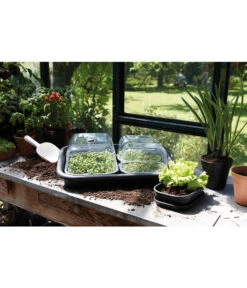 Elho Anzuchtschale M 5 Elho Anzuchtschale M -Eleganter Garten 3009362 WE MO 001 AnzuchtschaleMSchwarzElho