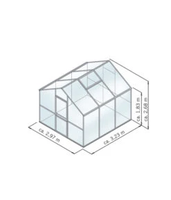 KGT Gewächshaus Lilie III -Eleganter Garten 3018927 BildD 001 KgtGewaechshausLilie