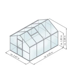 KGT Gewächshaus Lilie IV 9 KGT Gewächshaus Lilie IV -Eleganter Garten 3018950 BildD 001 KgtGewaechshausLilie