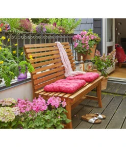 Dehner Akazienbank Paisley, 2-Sitzer 8 Dehner Akazienbank Paisley, 2-Sitzer -Eleganter Garten 3099728 WE MO 001 Akazienbank Paisley