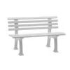 Blome Bank Ibiza, 2-Sitzer -Eleganter Garten 310698 WE FS 001 KunststoffbankIbizaweiss