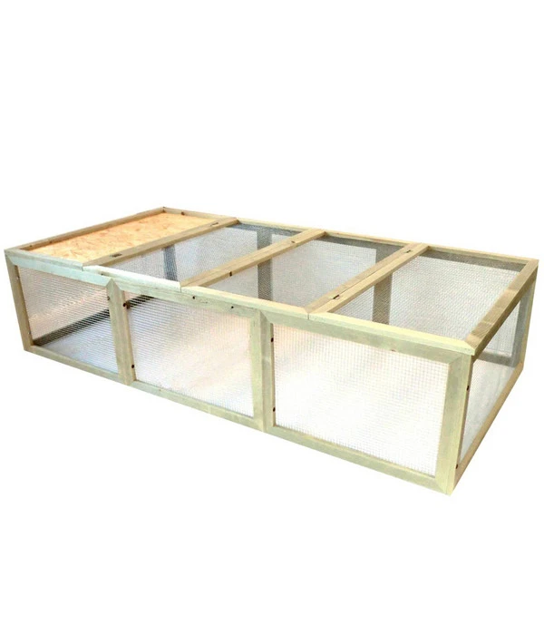 Elmato® Freilaufgehege Bavaria Sunshine, Ca. B240/H57/T118 Cm 3 Elmato® Freilaufgehege Bavaria Sunshine, Ca. B240/H57/T118 Cm