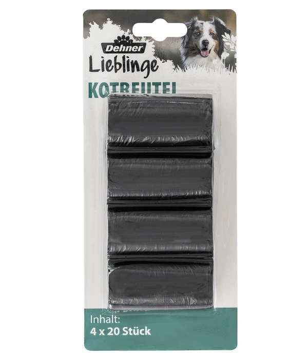 Dehner Lieblinge Hundekotbeutel, 4 X 20 Stk. 3 Dehner Lieblinge Hundekotbeutel, 4 X 20 Stk.
