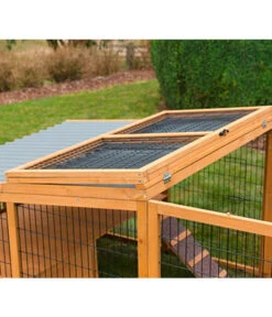 KERBL Freigehege Mit Plastikdach, Ca. B220/H75/T115 Cm 11 KERBL Freigehege Mit Plastikdach, Ca. B220/H75/T115 Cm -Eleganter Garten 3220464 WE D 006 KerblFreigehegePlastikdach