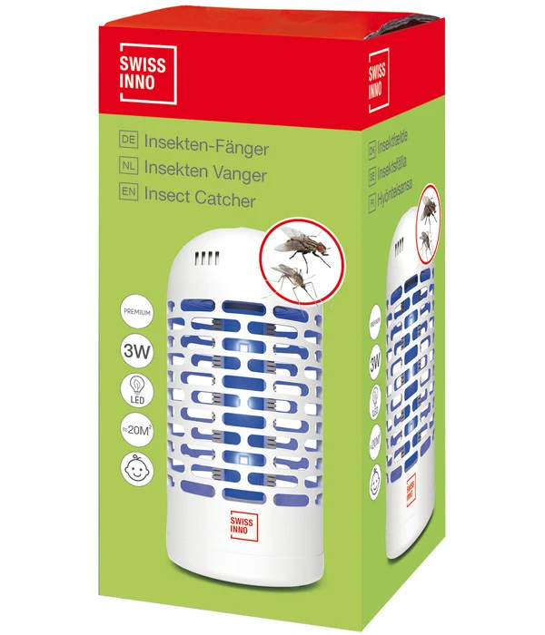 Swissinno Elektrischer Insektenvernichter LED (3W) 5 Swissinno Elektrischer Insektenvernichter LED (3W) – Bild 3