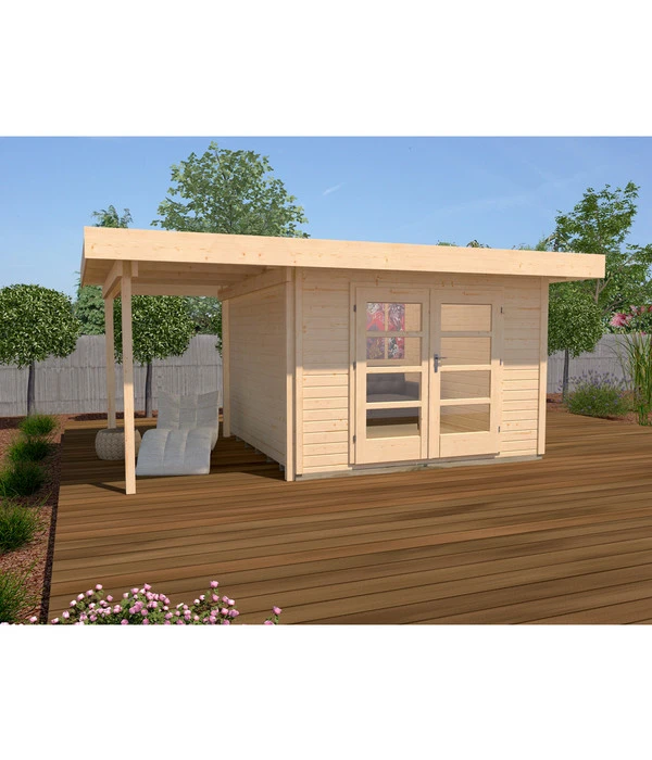 Weka Designhaus 126 A, Gr. 1, Ca. B500/H225/T316 Cm 3 Weka Designhaus 126 A, Gr. 1, Ca. B500/H225/T316 Cm