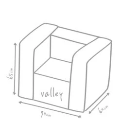 Outbag Outdoor-Sitzsack Valley Plus -Eleganter Garten 3456324 WE DE 002 ValleyPlusAnthrazit