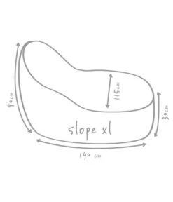 Outbag Outdoor-Sitzsack Slope XL Plus 7 Outbag Outdoor-Sitzsack Slope XL Plus -Eleganter Garten 3464930 WE DE 002 SlopeXlPlusAnthrazit