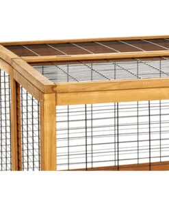 Dehner Freilaufgehege Rolf, Ca. B116/H58/T116 Cm -Eleganter Garten 3515442 Bild WE DE 002 FujianTouristTradingFreilaufgehegeRolfNagerfreilaufRolfDach