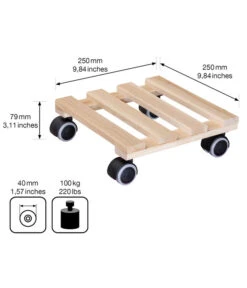 Wagner Multi Pflanzenroller, 25 X 25 Cm 11 Wagner Multi Pflanzenroller, 25 X 25 Cm -Eleganter Garten 3519444 WE BG 003 MULTIROLLERBUCHE